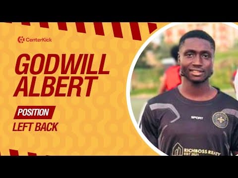 Godwill Albert | The Best U19 Left Back in Africa  | Defensive & Attacking Highlights