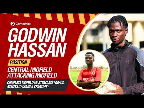 Godwin Hassan | Complete Midfield Masterclass | Goals, Assists, Tackles & Creativity