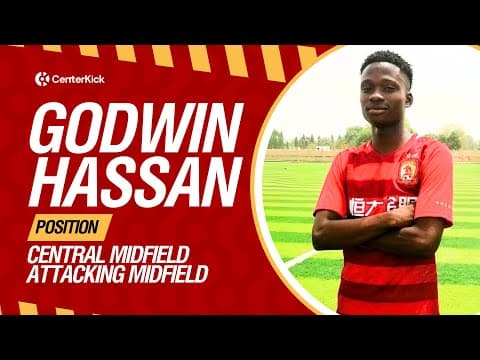 Godwin Hassan | The Midfield Maestro | Central & Attacking Midfield Highlights
